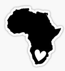 African B&W Vinyl Decal 2