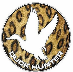Duck Hunter Circle Decal 88 - Skin Leopard