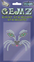 Cat Face Bling Kit Decal