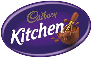 CADBURY kitchen CANDY logo STICKER