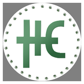 HEMP COIN ROUND STICKER 2