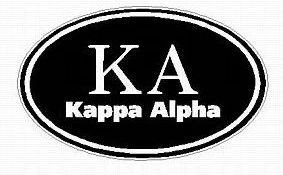 Kappa Alpha F05 OVAL B