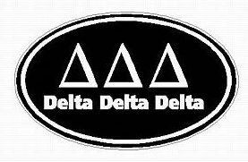Delta Delta Delta S08 OVAL B