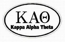 Kappa Alpha Theta S11 OVAL W