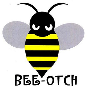 Bee-Otch Decal 10p