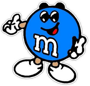 M&M BLUE 861