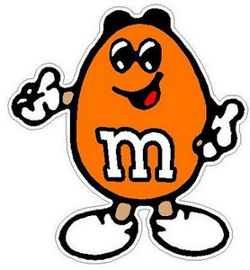 M&M PEANUT ORANGE 861