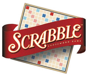 Scrabble Color Game Logo-Sticker