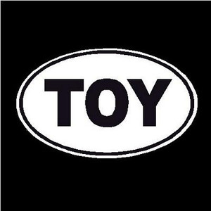 Toy Oval Decal