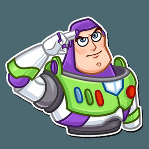 toy story woody funnt sticker 6