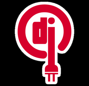 DJ sticker Record and Plug