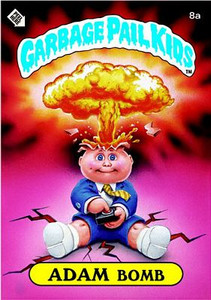 ADAM Bomb Funny Sticker Name Decal