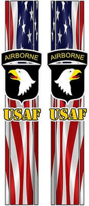 USA FLAG USAF airborne COMBO KIT
