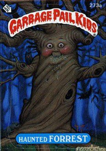 Haunted FORREST Funny Sticker Name Decal