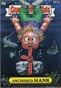 Anchored HANK Funny Sticker Name Decal