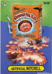 Artificial MITCHELL Funny Sticker Name Decal