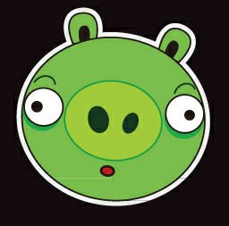 Angry Birds Pig 2 Vinyl Decal