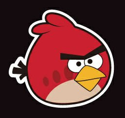 Angry Birds Red 2 Bird Vinyl Decals