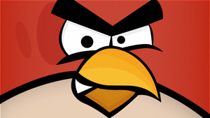 Angry Birds Red Bird Wallpaper Sticker