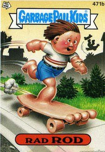 Rad ROD Funny Decal Name Sticker