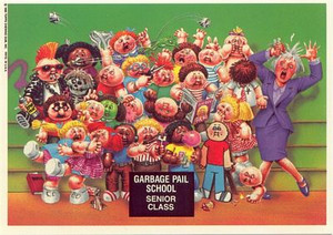 SENIOR Class Gross Sticker Funny Name Decal