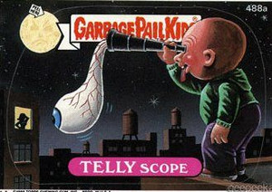 TELLE Scope Funny Decal Name Sticker