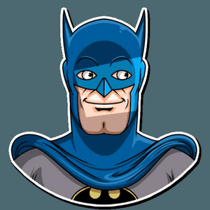 batman comic book sticker 12