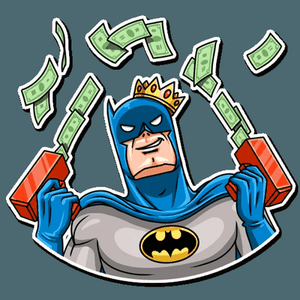 batman comic book sticker 15