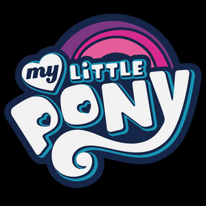 my little pony LOGO STICKER