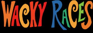 wacky races LOGO STICKER