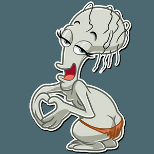 American Dad Roger Smith Sticker 11