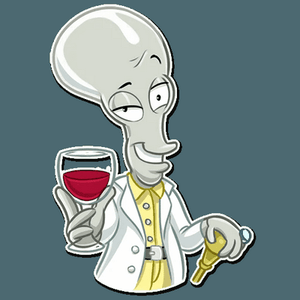 American Dad Roger Smith Sticker 19