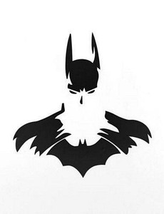 batman CAR die cut decal