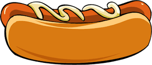 HOT DOG FOOD STICKER