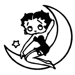 Betty Boop Decal 373