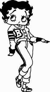 Betty Boop Decals 6