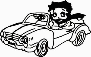 Betty Boop Decals 7