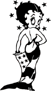 Betty Boop Decals 10