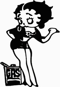 Betty Boop Decals 18