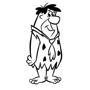 Flintstones Die Cut Stickers 4