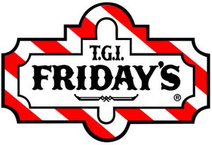 TGI Fridays old FOOD STICKER
