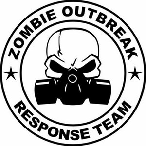 zombie outbreak response team Skull Gas Mask