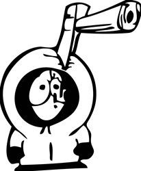 Diecut South Park Sticker 2936