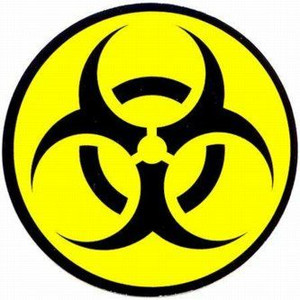 Biohazard Decal 19d
