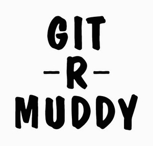 Git R Muddy Truck 4x4 Vinyl Auto Decal