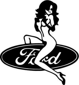 Sexy F Decal