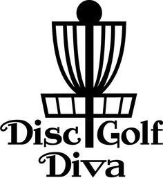 Disc Golf Diva Decal