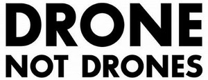 DRONE NOT DRONES DIE CUT DECAL