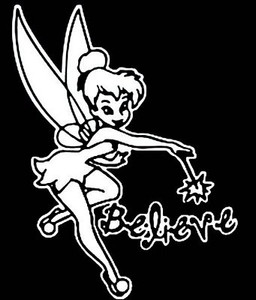 TINK BELIEVE Decal Sticker