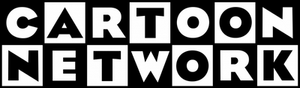 cartoon network b&w sticker
